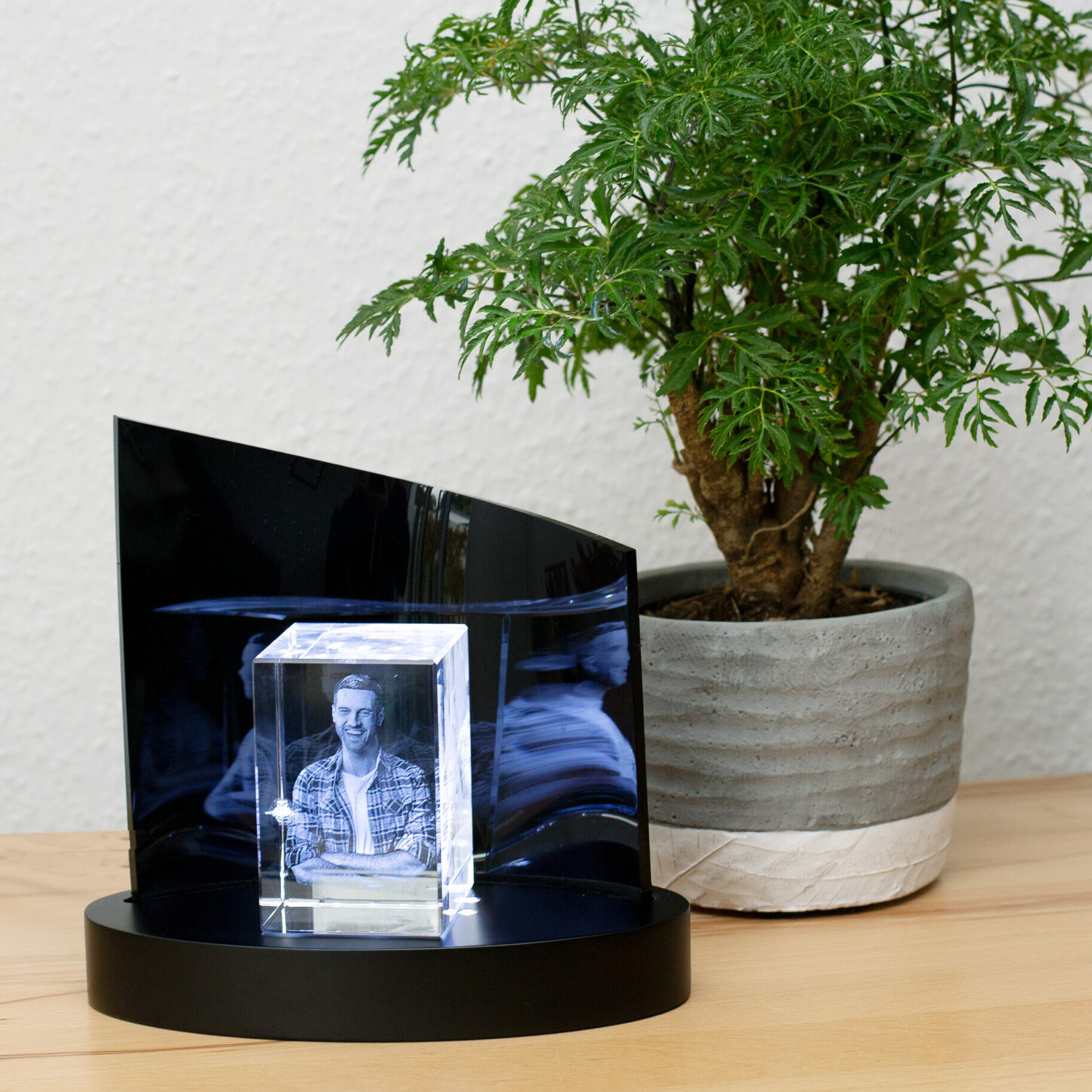 Fotomarkt Köln-Kalk, 3D-Glasbild, Foto in Glas, Fotogeschenke