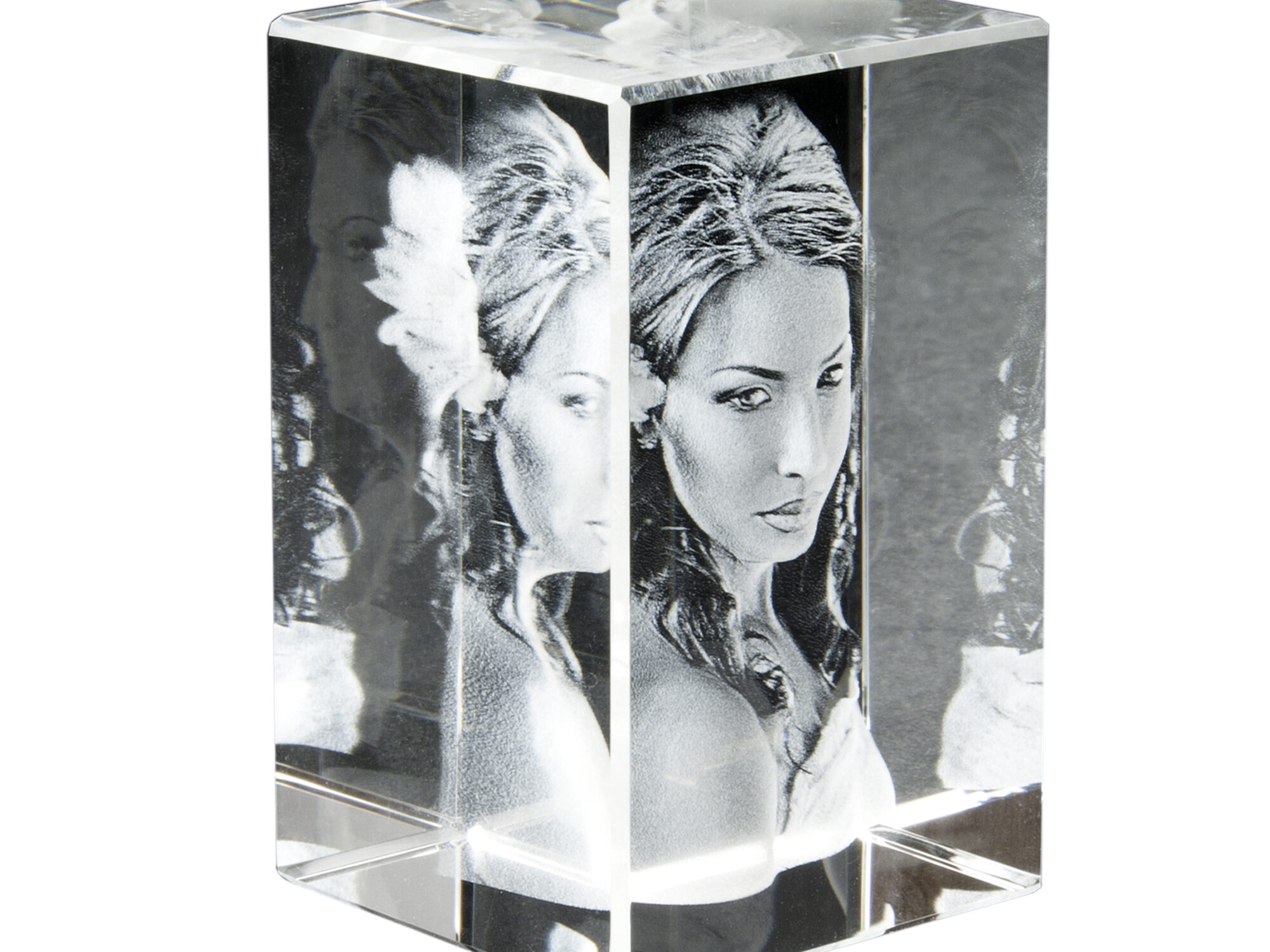 Fotomarkt Köln-Kalk, Fotogeschenke, Foto in Glas, 3D Glasfoto