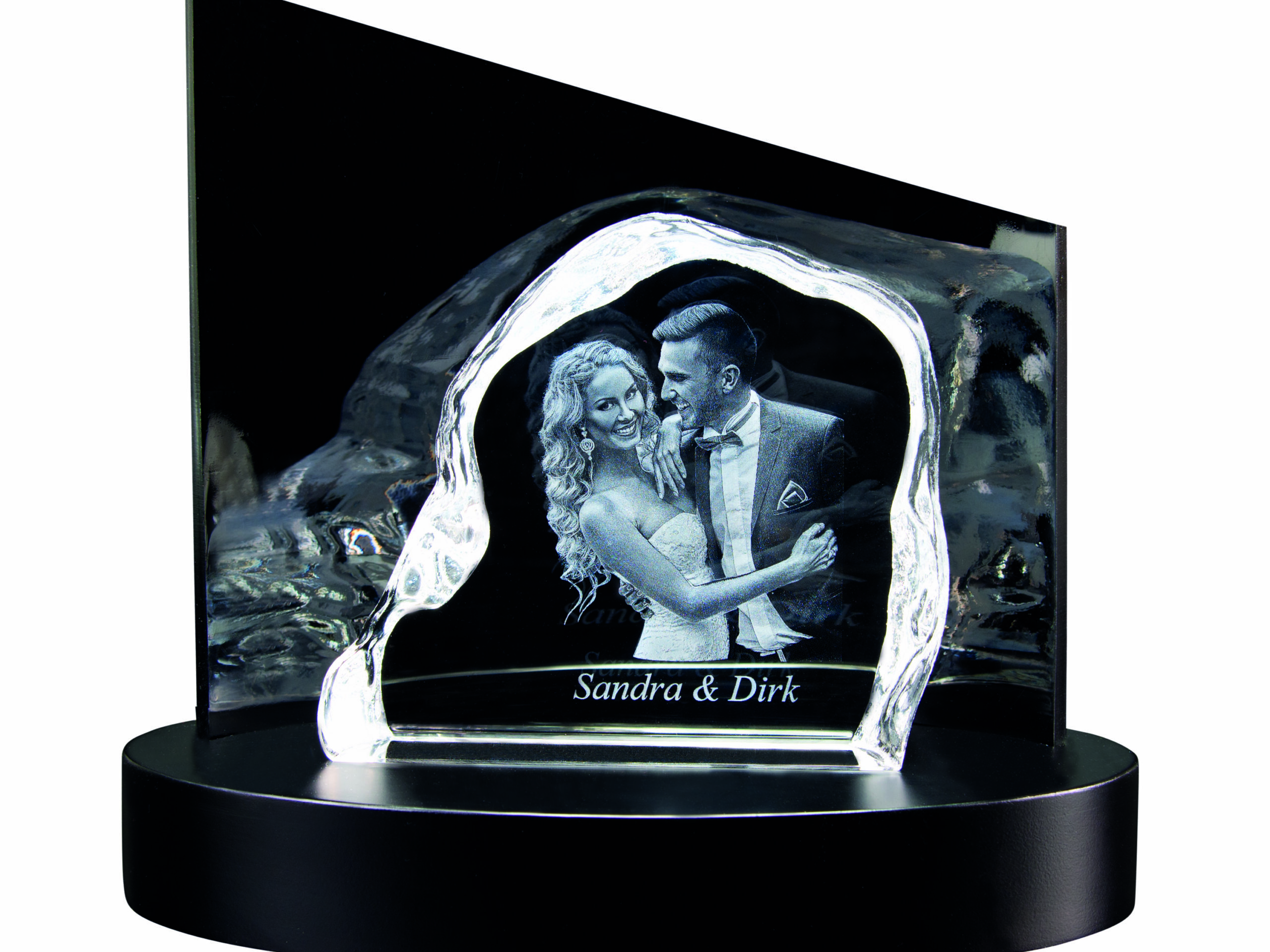 Fotomarkt Köln-Kalk, Fotogeschenke, Foto in Glas, 3D Glasfoto