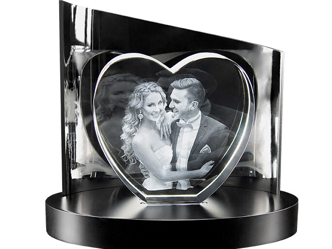 Fotomarkt Köln-Kalk, Fotogeschenke, Foto in Glas, 3D Glasfoto