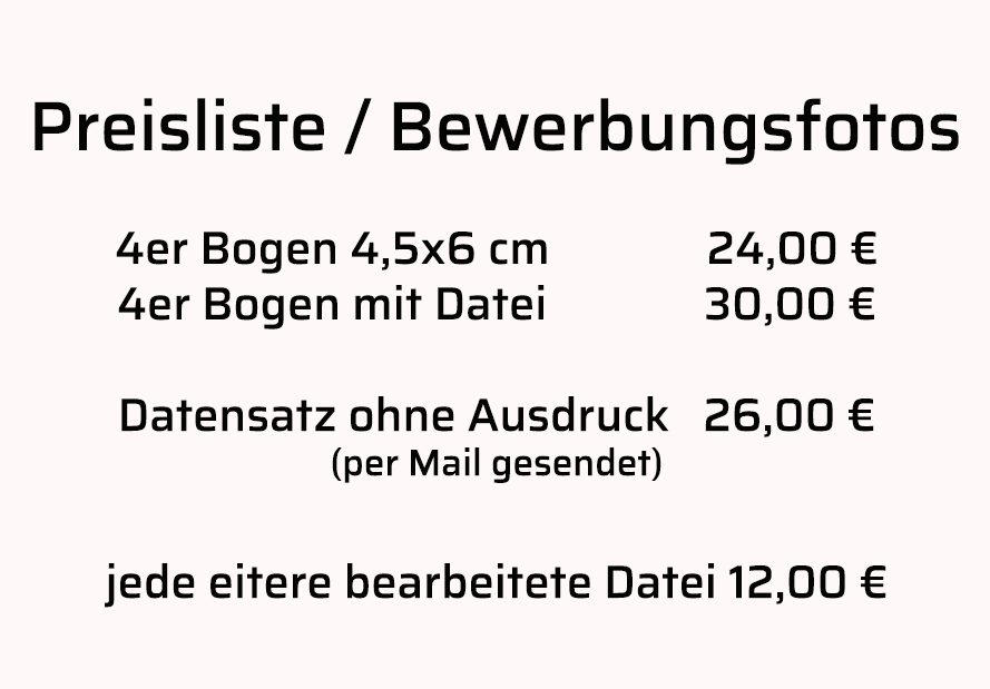 Preise Bewerbung Okt25
